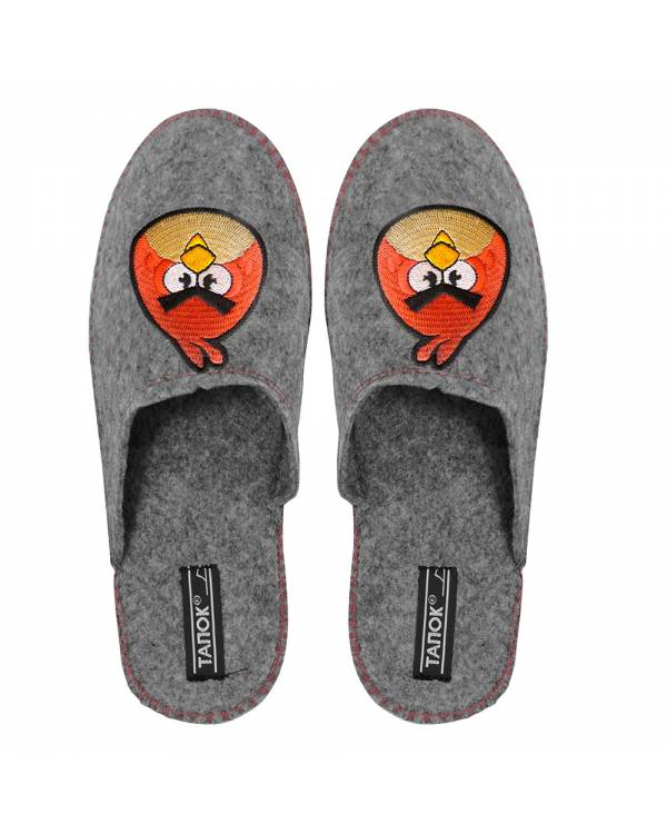 Дитячі капці "Angry Birds" сірі
