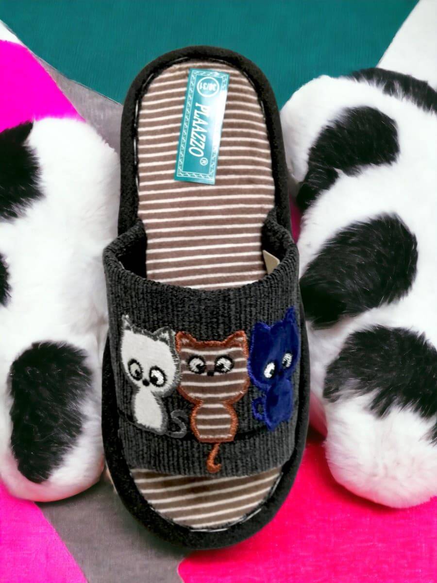 Дитячі капці "Cats" чорні