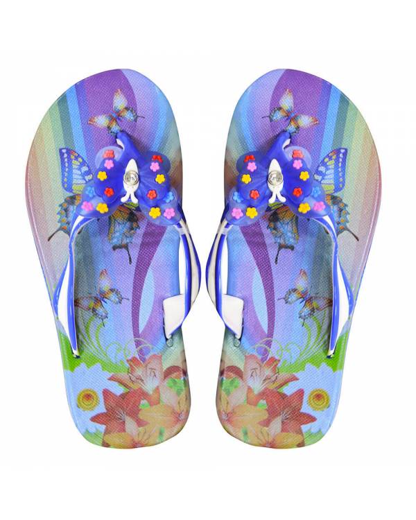 Дитячі в'єтнамки "Butterfly" сині