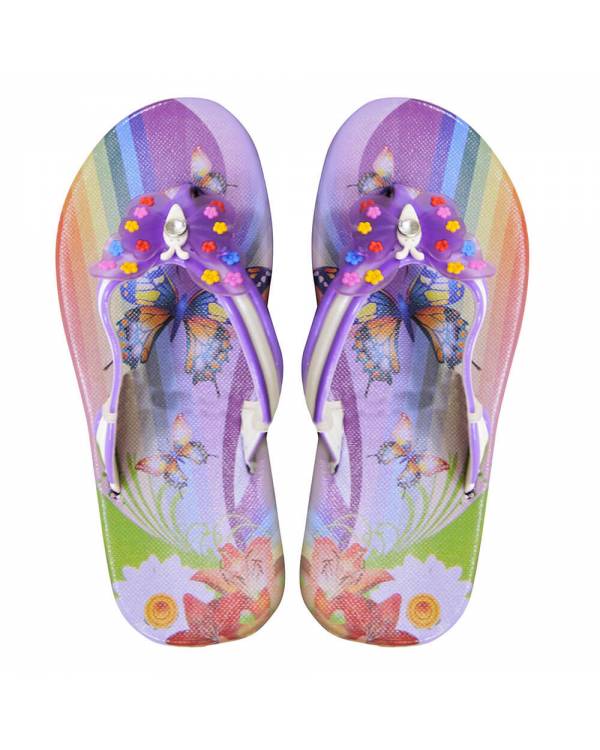 Дитячі в'єтнамки "Butterfly" бузкові