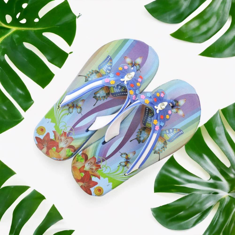 Дитячі в'єтнамки "Butterfly" сині