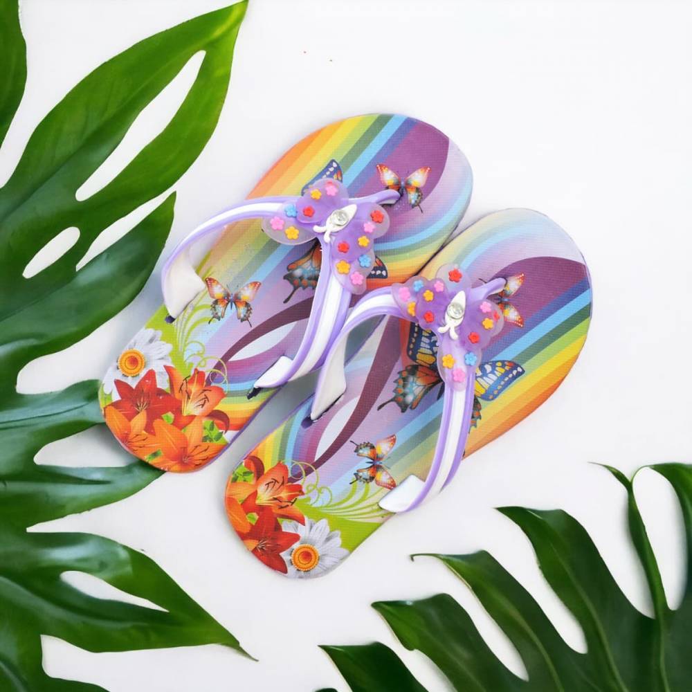 Дитячі в'єтнамки "Butterfly" бузкові