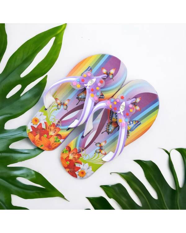 Дитячі в'єтнамки "Butterfly" бузкові