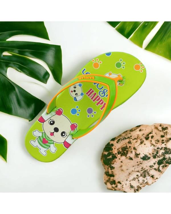 Дитячі в'єтнамки "Bunny" салатові