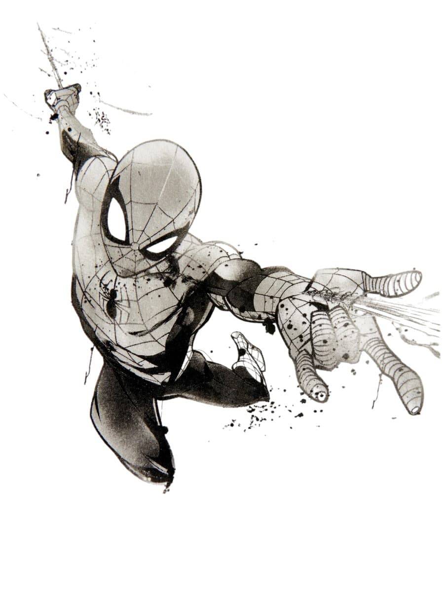 Футболка для хлопчика "Spider Man" біла