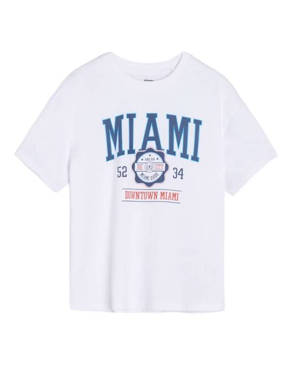 Футболка для хлопчика "Miami" біла