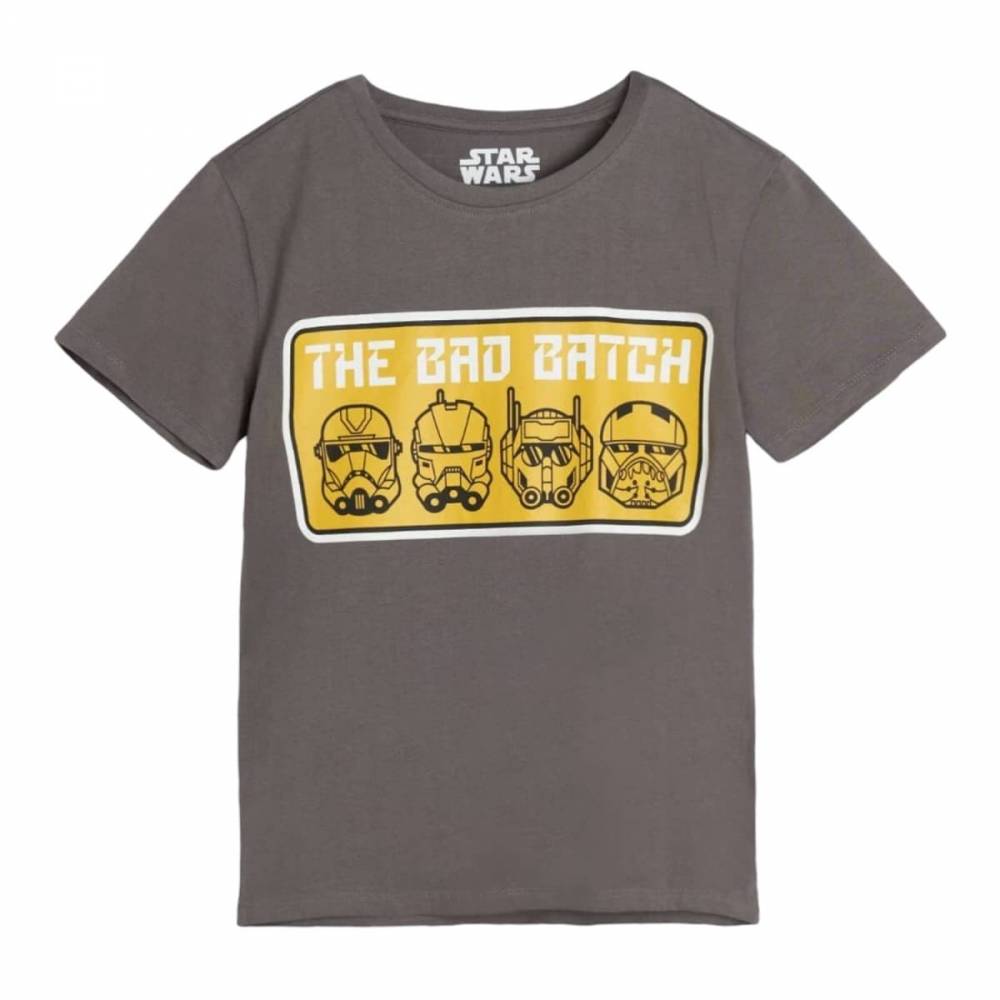 Футболка для хлопчика "The bad batch" сіра