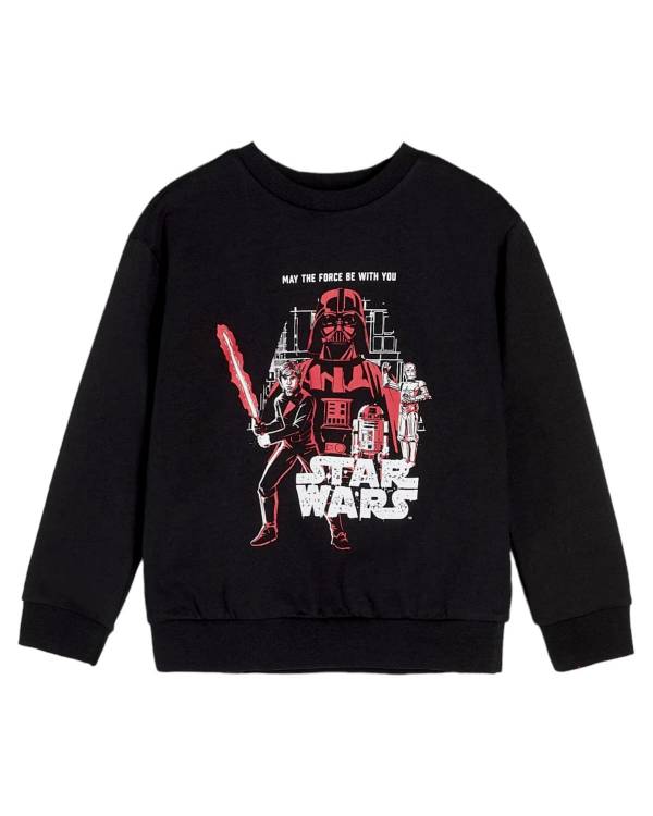 Дитячий світшот "Star Wars" чорний