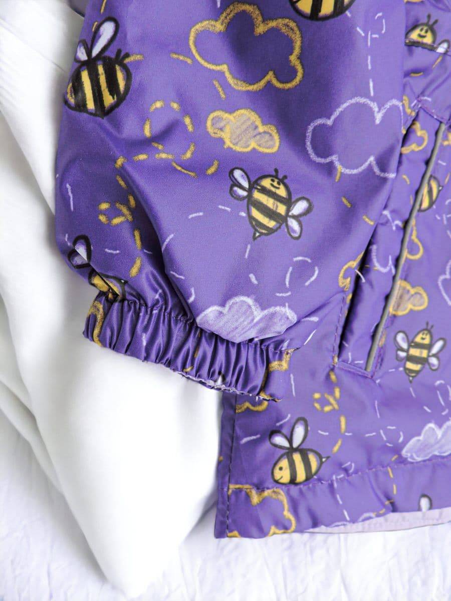 Дитяча вітрівка «Bee» фіолетова