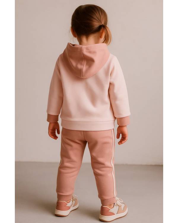 Дитячий спортивний костюм "Pop Corn" розовий