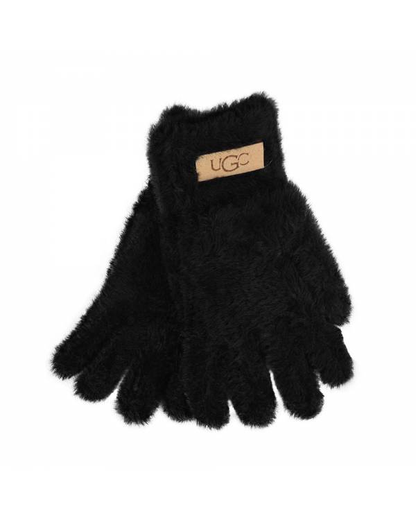 Жіночі рукавички "Furry" чорні