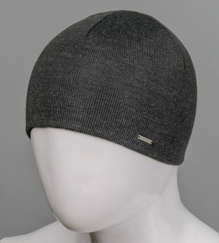 Чоловіча шапка "Wool" сіра