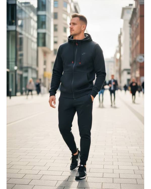 Спортивний костюм чоловічий "Red" чорний
