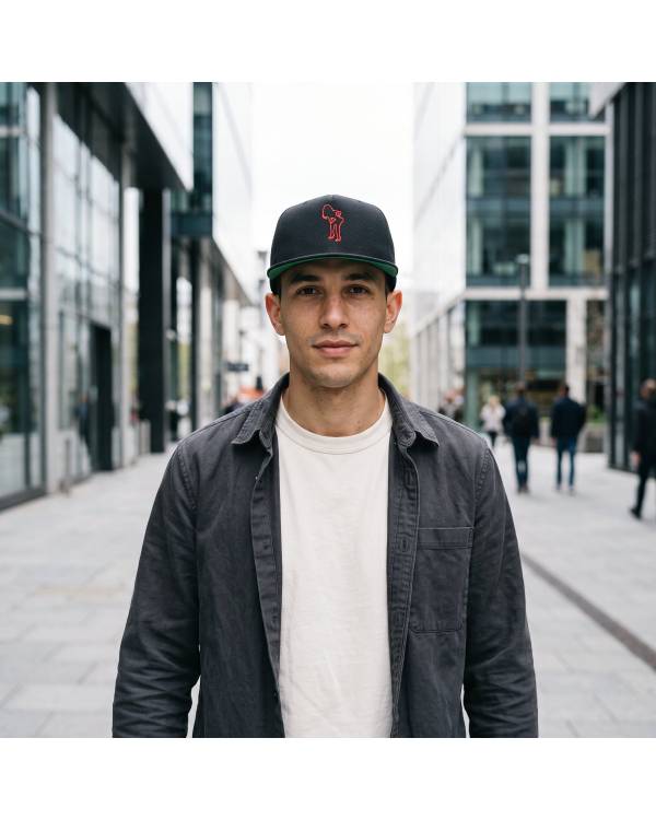 Кепка бейсболка "Snapback" чорна