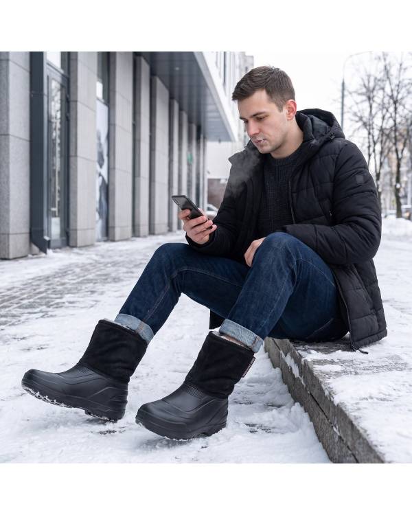 Чоловічі дутики "Black" чорні