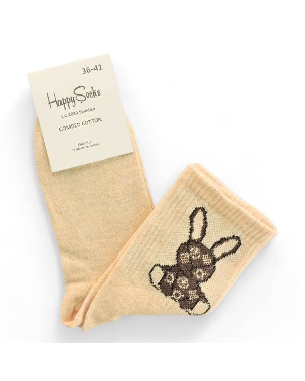 Жіночі носки "Bunny" бежеві
