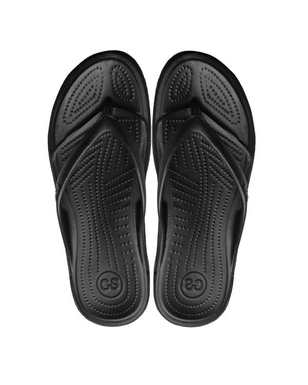 Жіночі шльопанці "DS" чорні