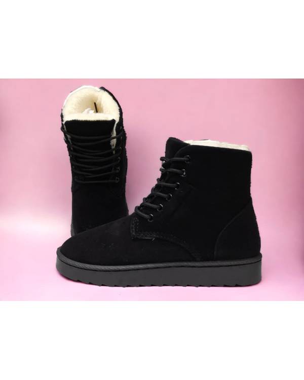 Зимові туфельки "UGG" чорні