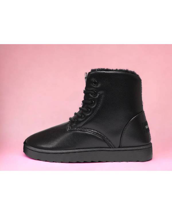 Зимові туфельки "UGG-L" чорні