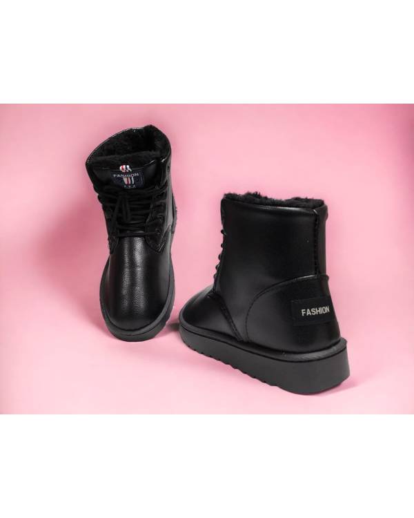 Зимові туфельки "UGG-L" чорні