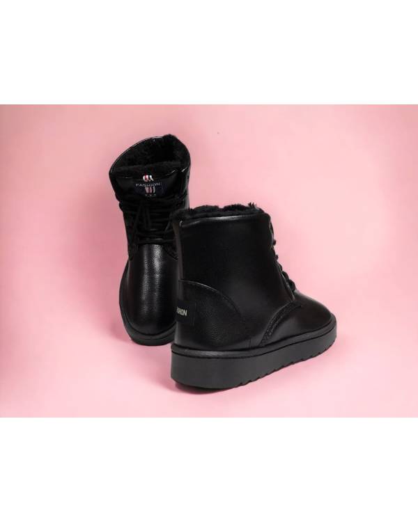 Зимові туфельки "UGG-L" чорні